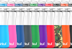32oz. Plastic Bottle & Comfort Grip Lid + Chill Sleeve