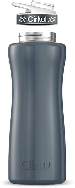 Add-on: 32oz. Stainless Steel Bottle & Comfort Grip Lid - Image 3