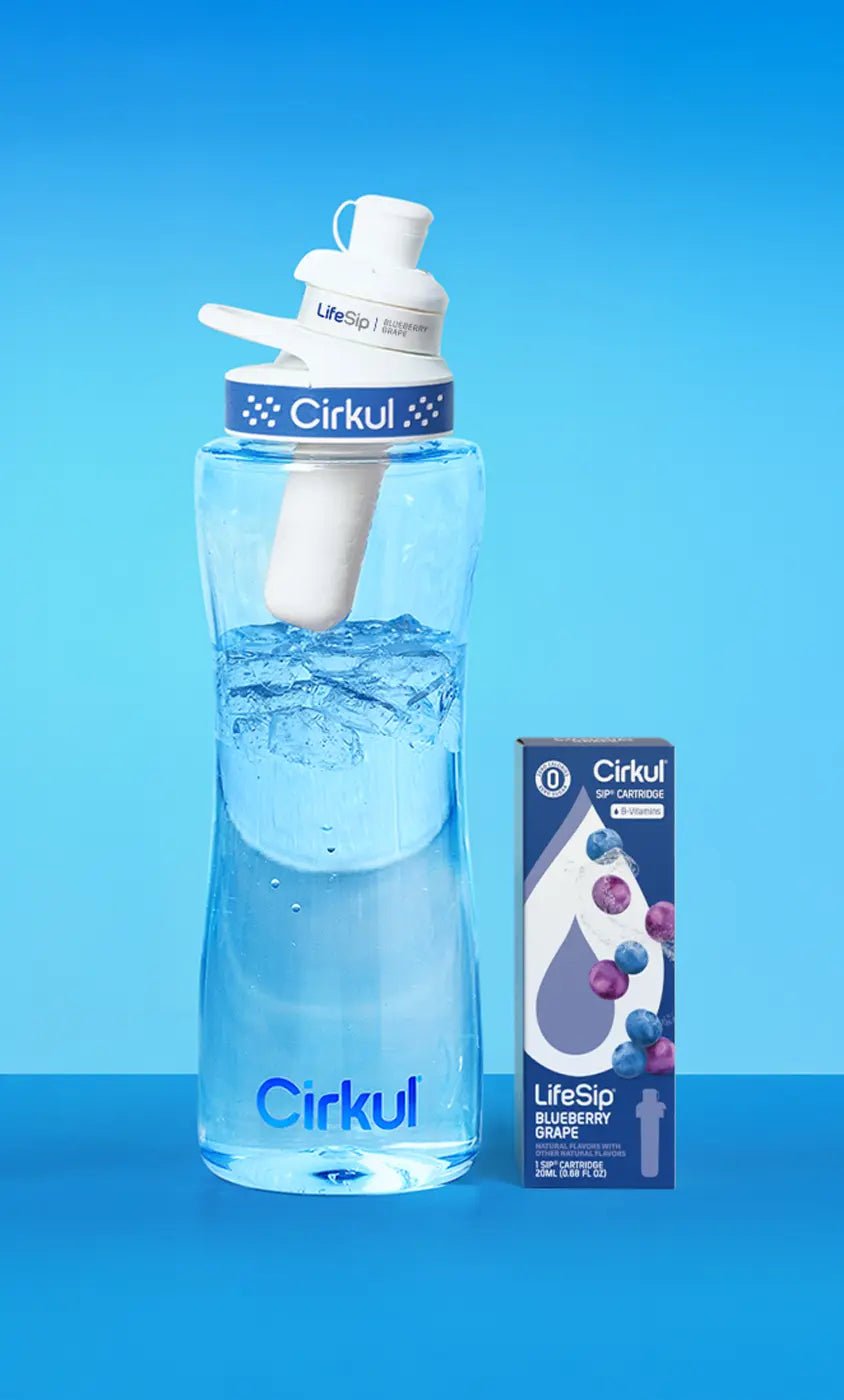 Flash Sale: 32oz. Plastic Bottle and LifeSip Blueberry Grape - Image 2