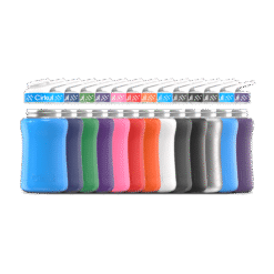 12oz. Stainless Steel Bottle & Comfort Grip Lid