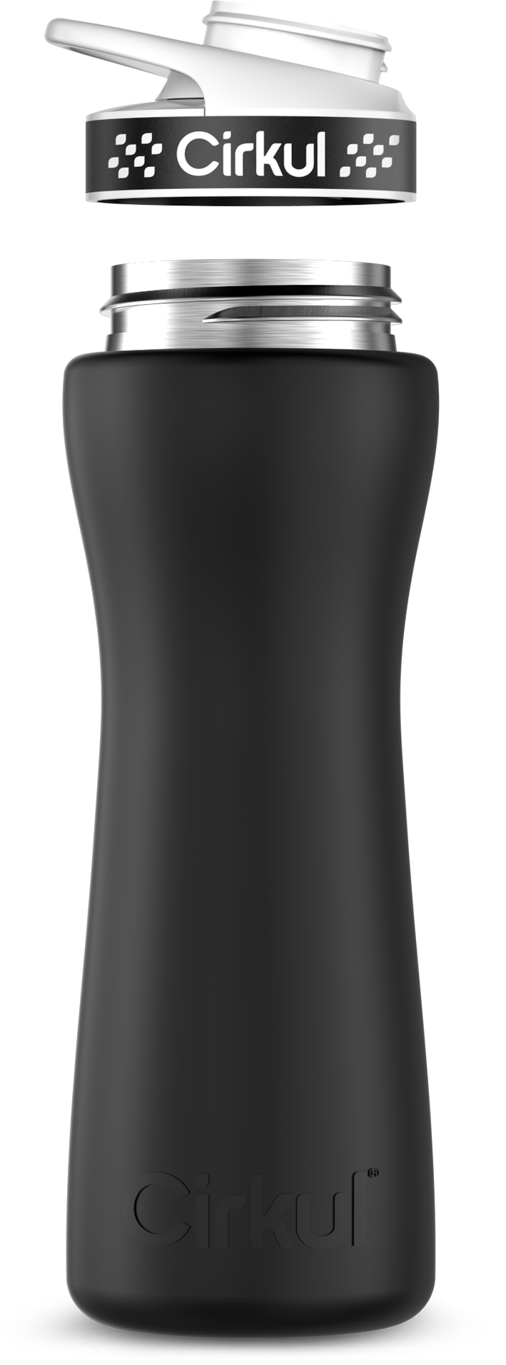 Add-on: 22oz. Stainless Steel Bottle & Comfort Grip Lid - Image 4