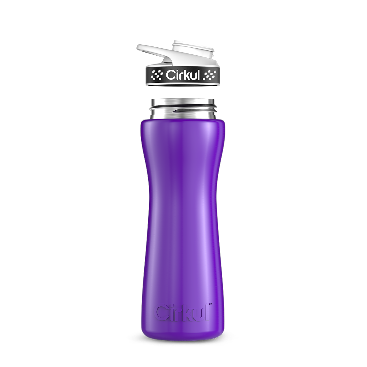 22oz. Stainless Steel Bottle & Comfort Grip Lid - Image 100