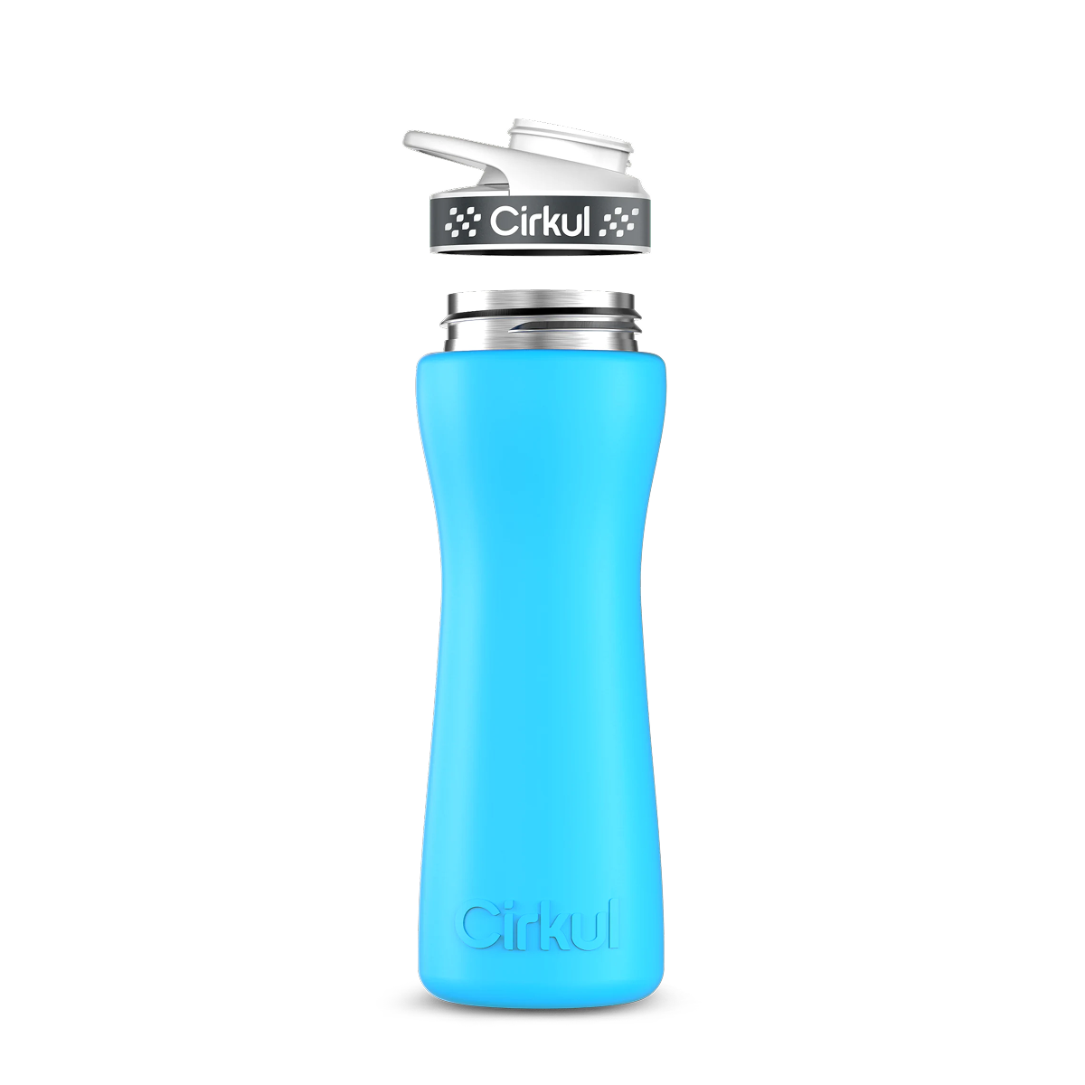 22oz. Stainless Steel Bottle & Comfort Grip Lid - Image 3