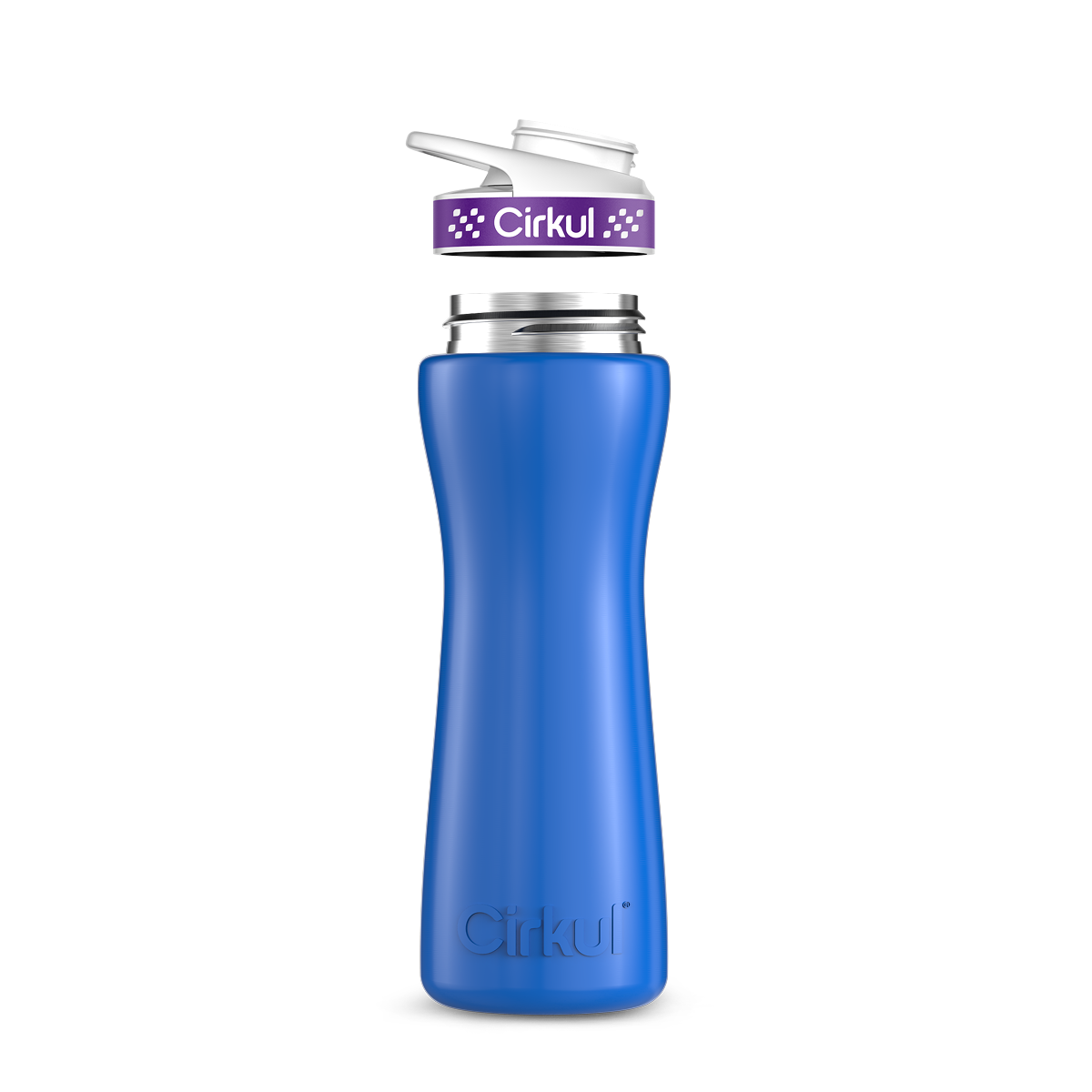 22oz. Stainless Steel Bottle & Comfort Grip Lid - Image 4