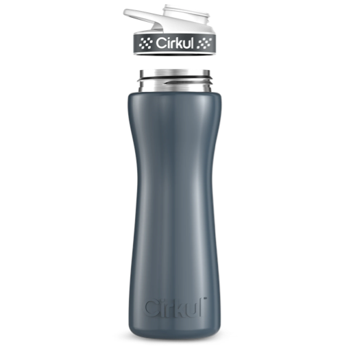 22oz. Stainless Steel Bottle & Comfort Grip Lid - Image 6