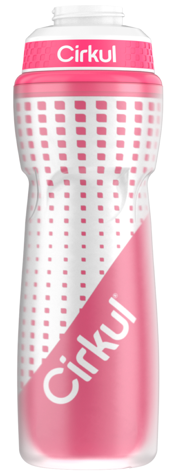 22oz. Insulated Squeeze Plastic Bottle & Sport Lid - Image 2