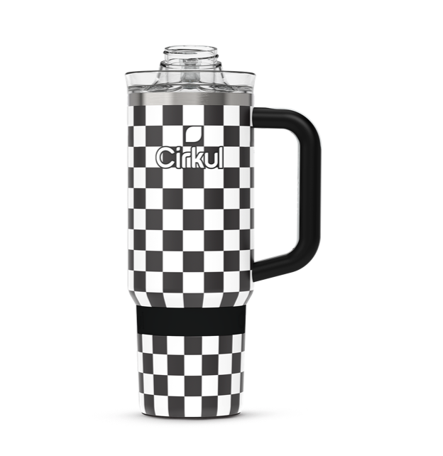 Limited Edition: 30oz. Checkmate Travel StrawSip™ Tumbler