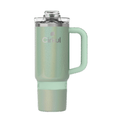 Limited Edition: 30oz. Sage Shimmer Travel StrawSip™ Tumbler