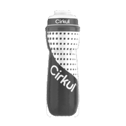 Limited Edition: 22oz. Gray Insulated Squeeze Plastic Bottle & Sport Lid